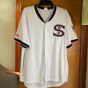 White Sox throwback style jersey.
